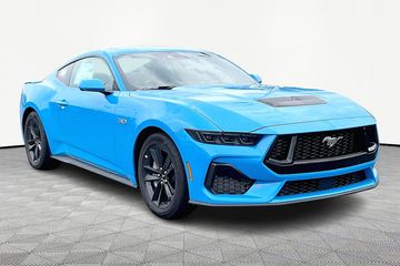 フォード MUSTANG GT メタリックブルー New 2025 Ford Mustang GT in Grabber Blue Metallic